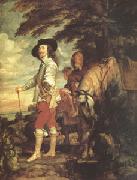 Anthony Van Dyck Charles I King of England Hunting (mk05) USA oil painting artist